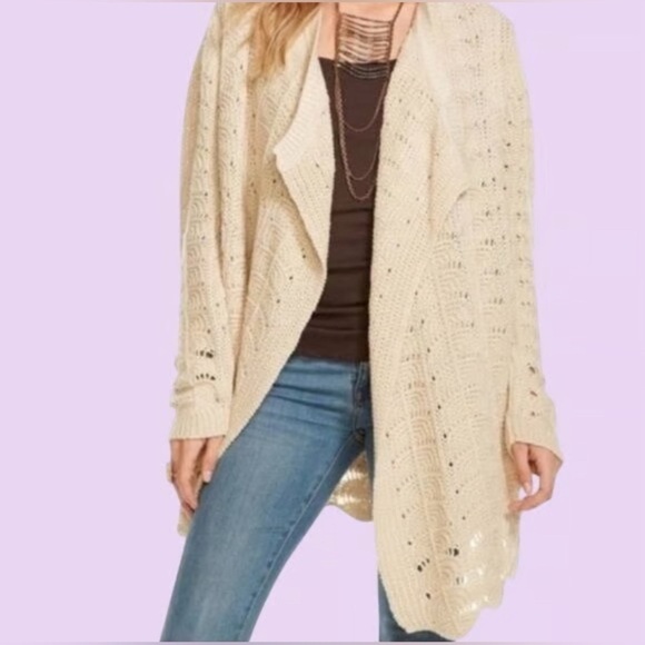 Chaser Sweaters - Chaser Crochet Cardigan